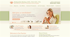Desktop Screenshot of bodnarmd.com